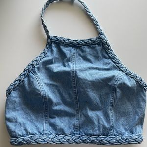 Denim Crop Top